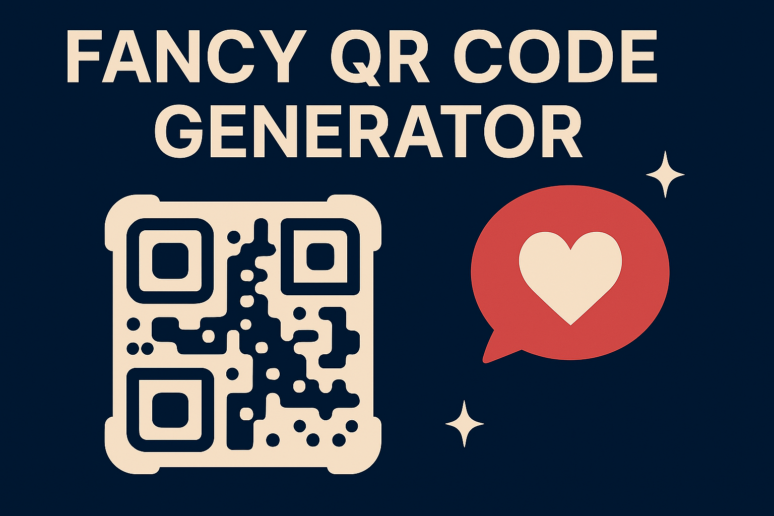 Fancy QR Code Generator